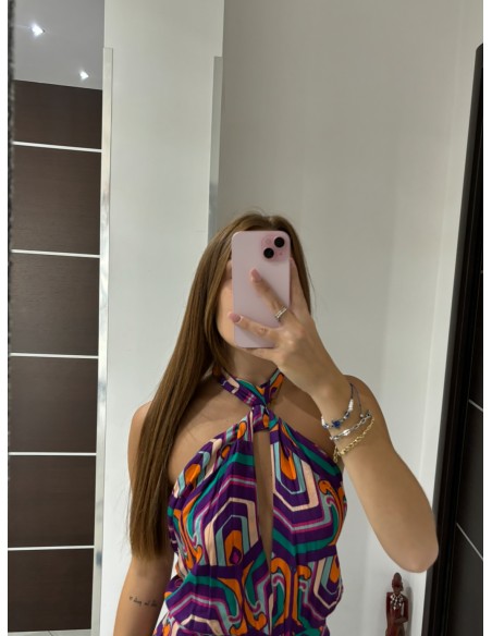 Tuta scollo americana Miss bikini luxe