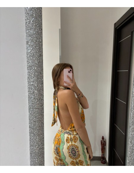 Tuta scollo americana Miss bikini luxe