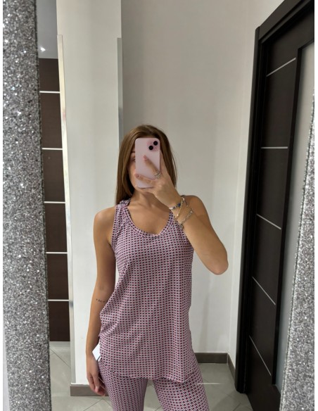 Canotta lavanda FISICO