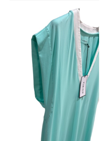 Vestito bordi bicolore Fisico