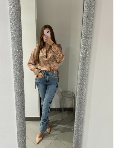 Camicia con stampa Etnica NKN Nekane