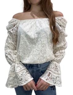 Camicia in pizzo NKN Nekane