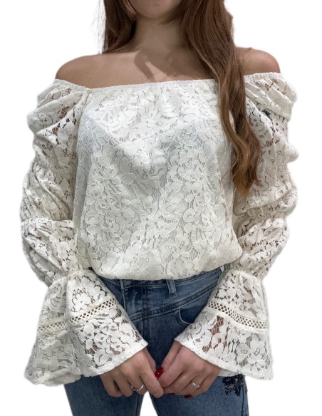 Camicia in pizzo NKN Nekane