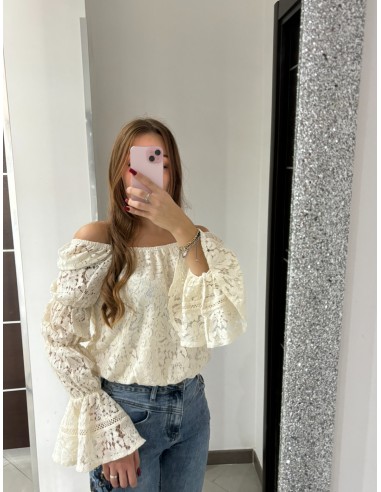 Camicia in pizzo NKN Nekane