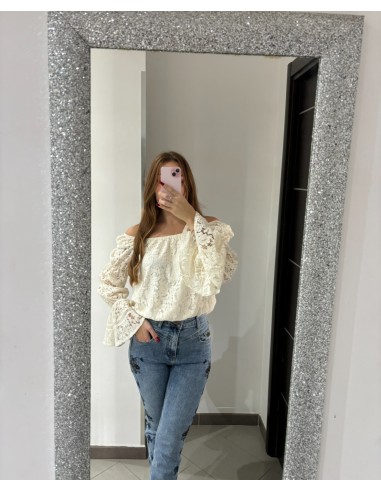 Camicia in pizzo NKN Nekane