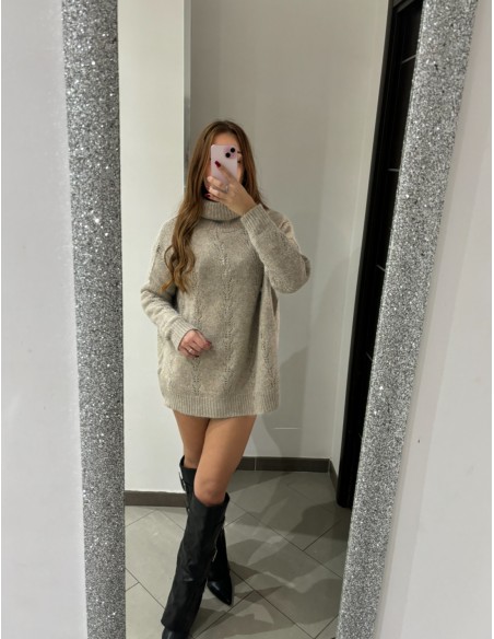 Maglia lunga a collo alto NKN Nekane