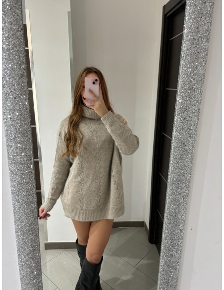 Maglia lunga a collo alto NKN Nekane