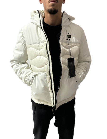 Piumino bianco Blauer uomo