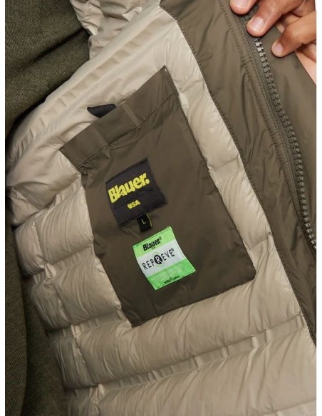 Trench Impermeabile Blauer