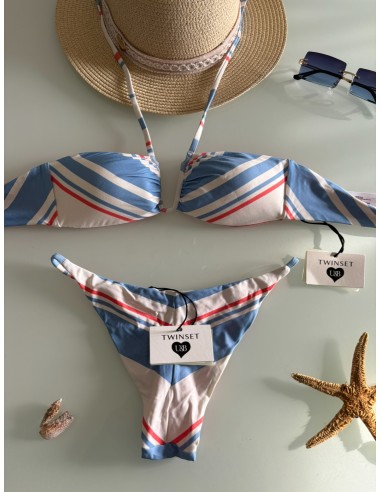 Bikini a righe Twinset
