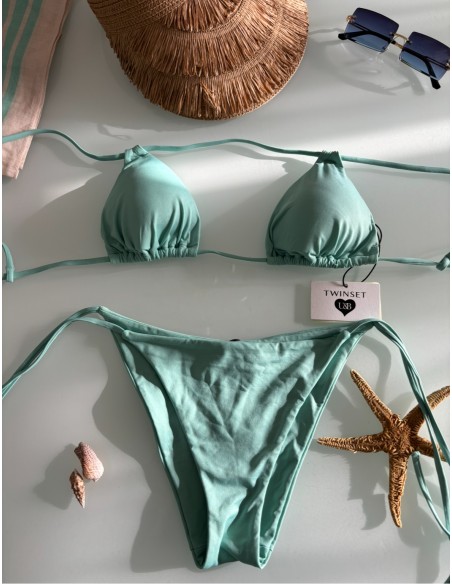 Bikini verde acqua Twinset