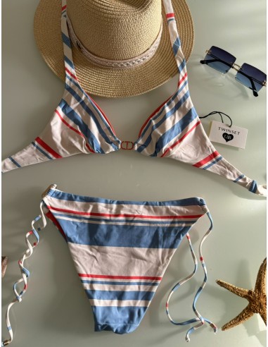 Bikini a righe Twinset