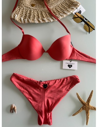 Bikini push-up corallo Twinset