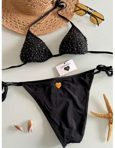 Bikini a triangolo strass Twinset