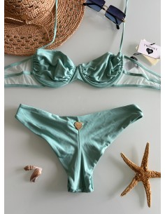 Bikini verde acqua Twinset 2