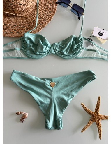 Bikini verde acqua Twinset
