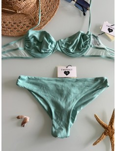 Bikini verde acqua Twinset
