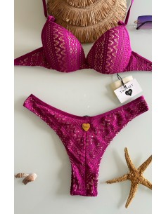 Bikini magenta Twinset 2