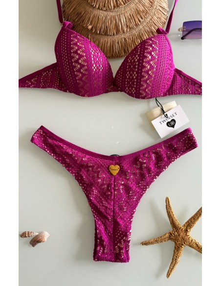 Bikini magenta Twinset