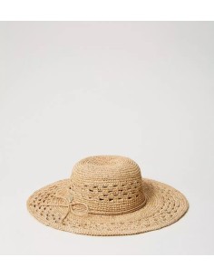 Cappello in rafia Twinset