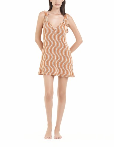 Mini abito in maglia Cotazur