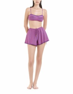 Short in punto crochet Cotazur