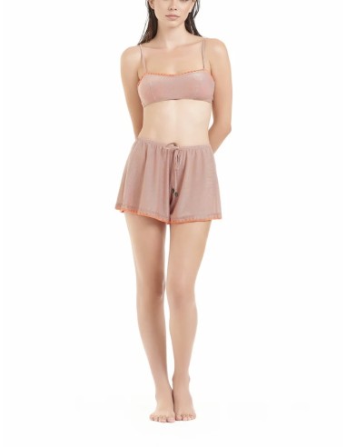 Short in punto crochet Cotazur