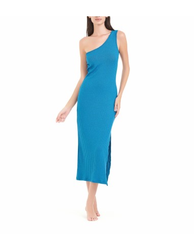 Vestito lungo monospalla Cotazur