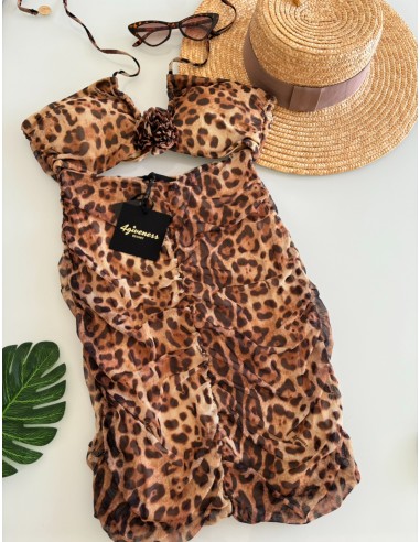 Vestito corto rose 4Giveness