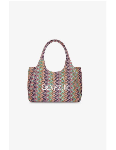 Borsa mare zig zag Cotazur