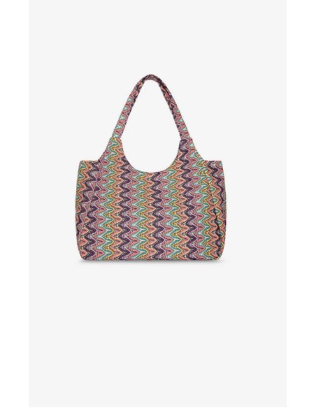 Borsa mare zig zag Cotazur