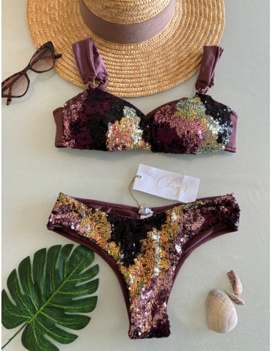 Bikini paillettes Cotazur
