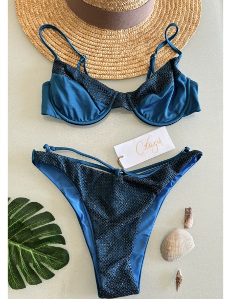 Bikini blu Cotazur