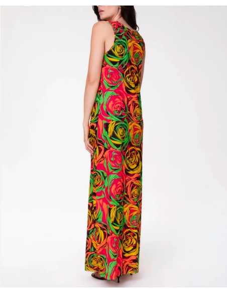 Vestito lungo a fiori Changit