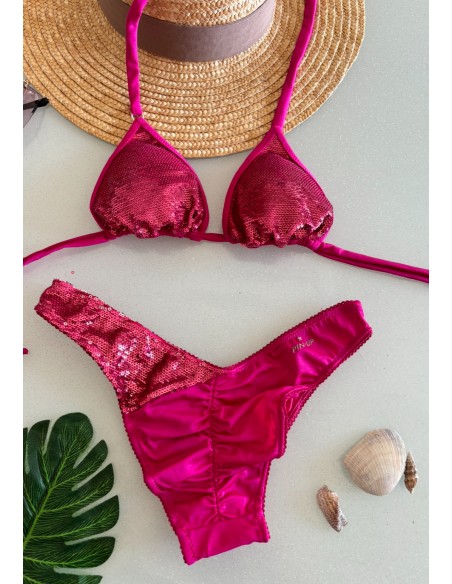 Bikini paillettes Pin-up