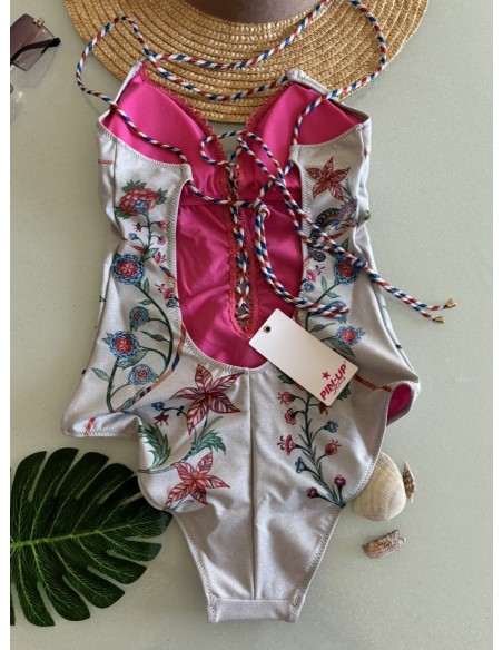 Intero scollo incrociato Pin-up