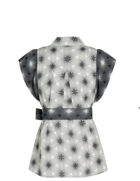 Camicia flower Pin-up