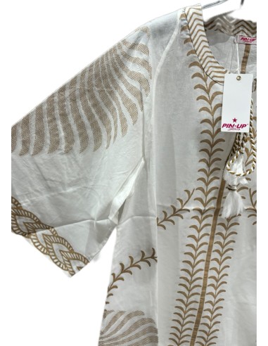 Vestito foglia oro Pin-up