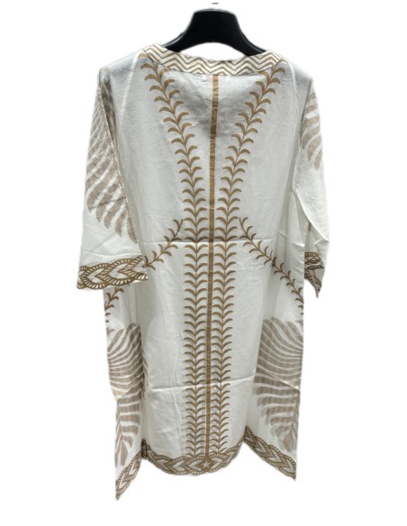 Vestito foglia oro Pin-up