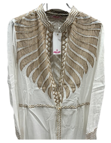 Chemisier foglia Pin-up