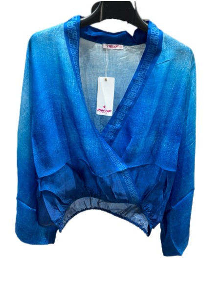 Camicia satin Pin-up