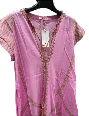 Vestito lungo foglia Pin- up