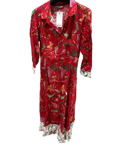 Vestito lungo camaleonte Pin-up