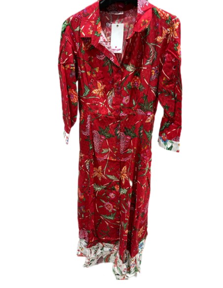 Vestito lungo camaleonte Pin-up