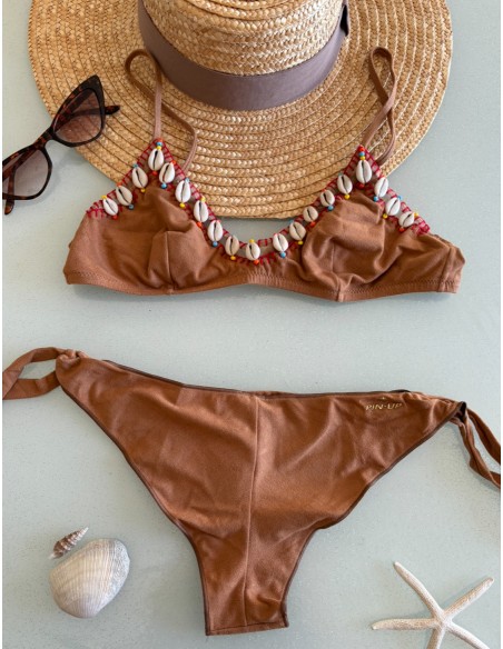 Bikini a fascia Pin-up