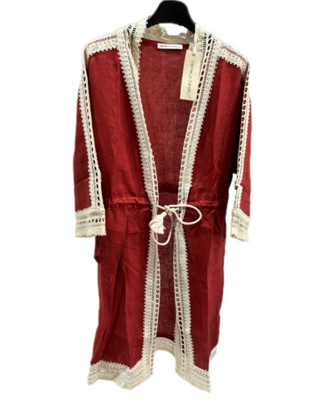 Caftano rosso Raffaela D'Angelo