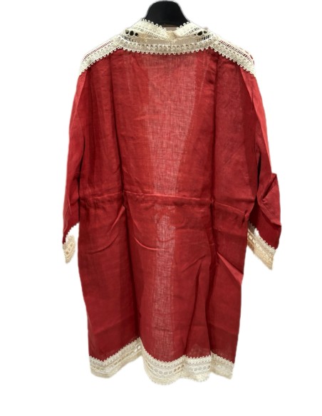 Caftano rosso Raffaela D'Angelo