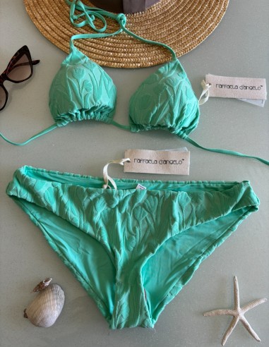 Bikini verde acqua Raffaela D'Angelo