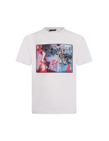 T-shirt inserto stampa Napoli Move