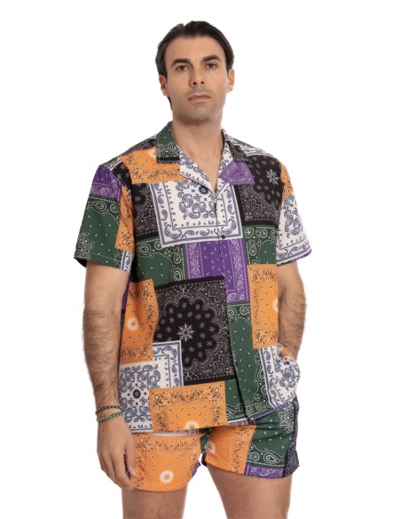 Camicia bowling stampata bandana Move